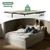 Bett mit Bettkasten 120x200 cm Metalllattenrost aufklappbar Produktbild-Vorschau 5