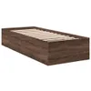 The Living Store Bettgestell Braun Eichen-Optik 90x190 cm Produktbild-Vorschau 3