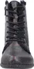 Rieker Damen Stiefelette Schnürboot Blumenmuster Leder Produktbild-Vorschau 1