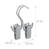 Relaxdays Set di 5 mollette per stivali, doppia pinza, Anteprima dell’immagine prodotto 4