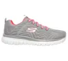 Skechers Damen Schnürschuhe Sportlich Gummisohle grau Produktbild-Vorschau 2