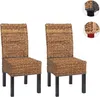 set di 2 sedie da pranzo sedia in vimini M69 sedia BALI Anteprima dell’immagine prodotto 8