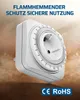 DEWENWILS  2x 24h Zeitschaltuhr Mechanisch Steckdose, 3680W Produktbild-Vorschau 5