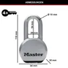 Pochromovaný visací zámek M830EURDLH - Master Lock Excell - Náhled obrázku produktu 8