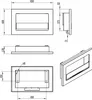 Bioetanolový krb SLIM 650x400mm čierny so sklom. Etanolový Náhľad obrázku produktu 11
