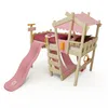 Wickey Kinderhochbett Hausbett CrAzY Snuggy mit Rutsche - Produktbild-Vorschau 1