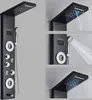 Sprchový panel z nerezové oceli s LCD displejem a masážními Náhled obrázku produktu 4