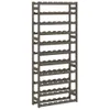 A tall, narrow wine rack with multiple shelves designed to hold many bottles. Produktbild-Vorschau