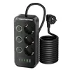 Pantherise Steckdosenleiste 3 Steckdosen 5x USB Kabel 5m Produktbild-Vorschau 1