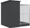 vidaXL Voliere mit Erweiterung Silber 209 x 203 x 216 cm Produktbild-Vorschau 5