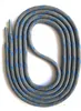 SNORS Sicherheitssenkel rund - GRAU / BLAU - 5mm - 180cm Produktbild-Vorschau 1