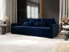 BEDANTE SOFA MOS avec fonction sommeil ITAKA 11 bleu foncé Voir les images du produit 1