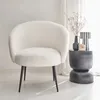 sweeek - Design-Rundsessel mit Bouclé-Bezug - Creme Produktbild-Vorschau 8