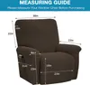 Liegestuhlbezug Stretch-Relaxsesselbezug, klein karierter Produktbild-Vorschau 4