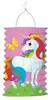 Laternen-Set Zuglaterne Lampion Einhorn Unicorn +  LED Produktbild-Vorschau 2