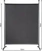 Paravent Outdoor Wetterfest 150 x 190 cm Grau | Raumteiler Produktbild-Vorschau 3