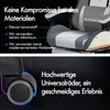 Fotel do gier ALFORDSON z diodami LED, fotel do gier z Podgląd zdjęcia produktu 10