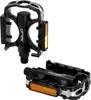 XLC 2501811000 Fahrradpedal Schwarz, Orange Produktbild-Vorschau 1