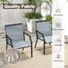 KOMFOTTEU 2er Set Gartenstühle, Balkonstühle mit Armlehnen, Produktbild-Vorschau 6