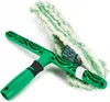 A green window cleaning tool with a fluffy white and green cleaning pad, isolated on a white background. Náhľad obrázku produktu