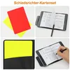 Schiedsrichter Set mit Edelstahlpfeife, Karten, Notizmappe Produktbild-Vorschau 3