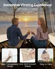 SucceBuy Transparentes Zelt, 160x160x182 cm, Pop-up-Zelt Produktbild-Vorschau 6