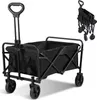Jayseuw Bollerwagen faltbar offroad schwarz, Produktbild-Vorschau 9