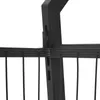A close-up view of a black metal basket frame, likely part of a kitchen cart or storage unit. Podgląd zdjęcia produktu