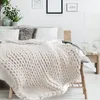 Grobmaschiges Plaid Chunky 120 x 150 cm Produktbild-Vorschau 1