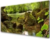 Acrylglasbilder 100x50 Wandbild Druck Felsen See Natur Produktbild-Vorschau 1