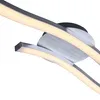 Stropní světlo BRILONER vlnité 2flg. LED deska 6W hliníková Náhled obrázku produktu 11