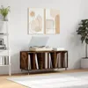 vidaXL Skříňka na talíře Smoked Oak 100x38x48 cm výrobek ze Náhled obrázku produktu 2