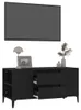 vidaXL TV-Schrank Schwarz 102x44,5x50 cm Holzwerkstoff Produktbild-Vorschau 4