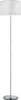 Design vloerlamp Series 4611 mat chroom met witte lampenkap Productafbeelding-voorbeeld 1
