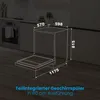 Bomann Geschirrspüler 60cm, teilintegrierte Ausführung, Produktbild-Vorschau 2