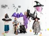 Schwarzer Katzenballon mit Hologramm für Halloween & Partys Produktbild-Vorschau 7