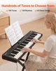 VEVOR - Piano numérique 61 touches, clavier semi-lesté, Voir les images du produit 4