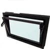 AKF Kunststoffkellerfenster Kipp 2000 Braun mit Einfachglas Produktbild-Vorschau 2