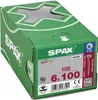 Spax Holzschraube Rundkopf T-STAR+ T30 WIROX6X100 Mit Produktbild-Vorschau 9