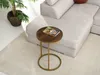 Tavolino TENOCH - oro / noce Anteprima dell’immagine prodotto 6