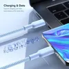 USB C Ladekabel 60W Schnellladung Nylon Datenkabel 2 Meter Produktbild-Vorschau 3