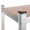 AREBOS súprava 2 políc pre vysoké zaťaženie 180x90x30 cm | Náhľad obrázku produktu 10