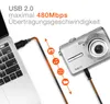 subtel 1x > USB A Datenkabel kompatibel mit Kodak Produktbild-Vorschau 5