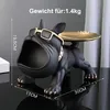 Dekoschale Bulldogge Skulptur Deko Französische Bulldogge Produktbild-Vorschau 6
