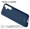 Funda Trasera de Color para Samsung Galaxy A55 - Azul Vista previa de la imagen del producto 4