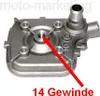70 Sport Zylinder Nadel Lager Kopf KIT Set für Peugeot Jet Produktbild-Vorschau 8