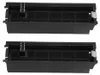 Two black charcoal filters for a range hood. Produktbild-Vorschau