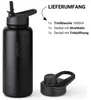 Trinkflasche Edelstahl 1L Thermoflasche Sport Flasche Produktbild-Vorschau 7