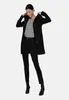 SOLO cappotto donna manica lunga cappuccio zip stampa Anteprima dell’immagine prodotto 11