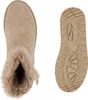 A top-down view of a beige boot and a separate view of its sole, both on a white background. Produktbild-Vorschau